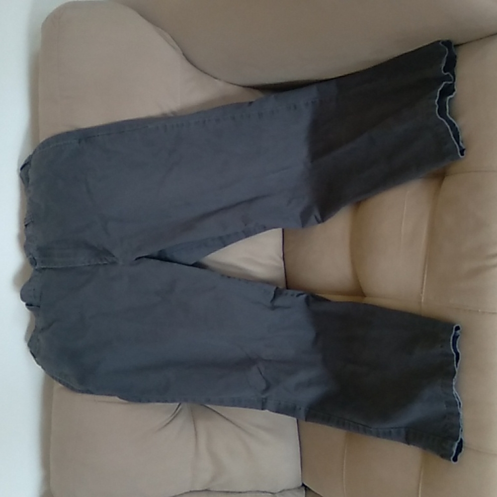 Mens grey khaki